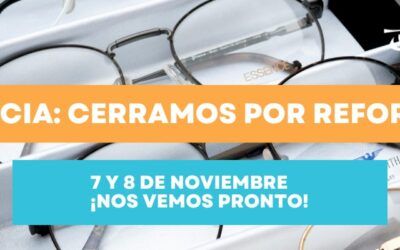 Óptica Clemente Mataix cierra temporalmente por reformas: ¡nos renovamos para ti!
