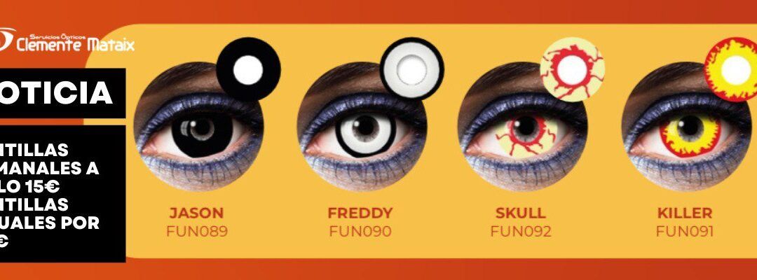¡Celebra Halloween con Estilo en Óptica Clemente Mataix! 